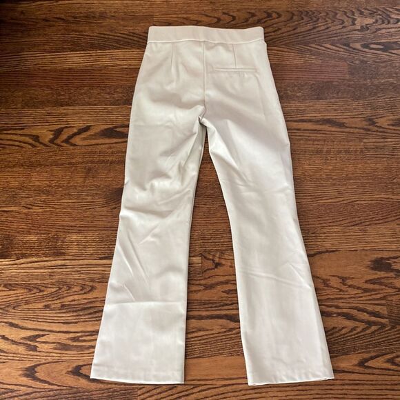 Zara Extra Small Tailored Pant Soft Suede-Like Lining Zipper/button/clasp - Picture 4 of 8